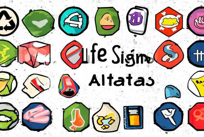 生活标志大全图片（生活标志大全图片简笔画）