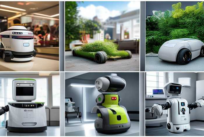 生活中的机器人有哪些种类（生活中的机器人有哪些种类图片）