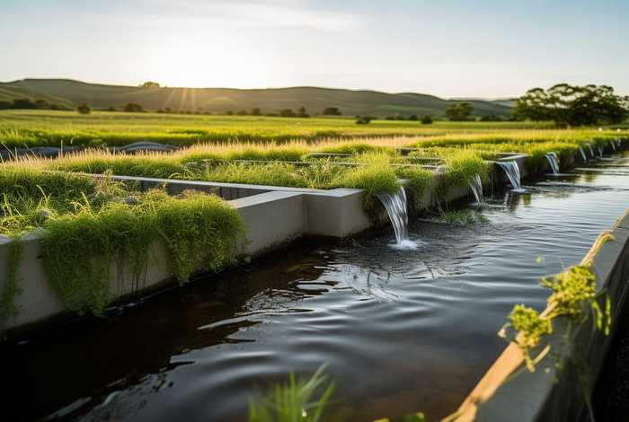 农村生活污水处理工艺生态滤床图纸 - 农村生活污水处理工艺设计