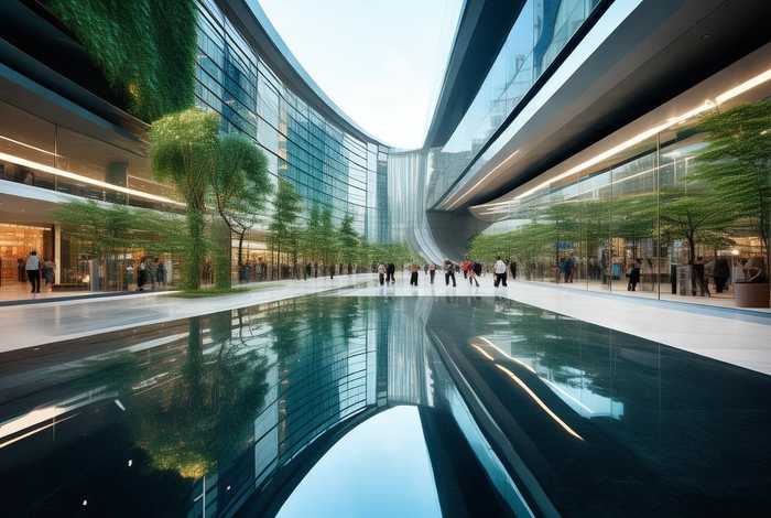 上海五月花生活广场全景图片 - 上海五月花生活广场全景图片高清