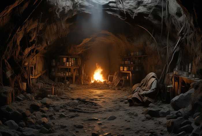 末世山洞生活，末世重生之洞居生活小说