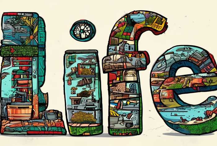 生活字体绘画，生活字体绘画图片