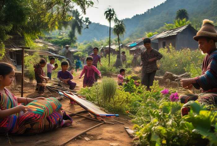 少数民族生活日常；少数民族日常生活图片
