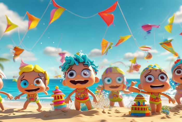 暑假生活图片卡通、暑假生活图片卡通可爱