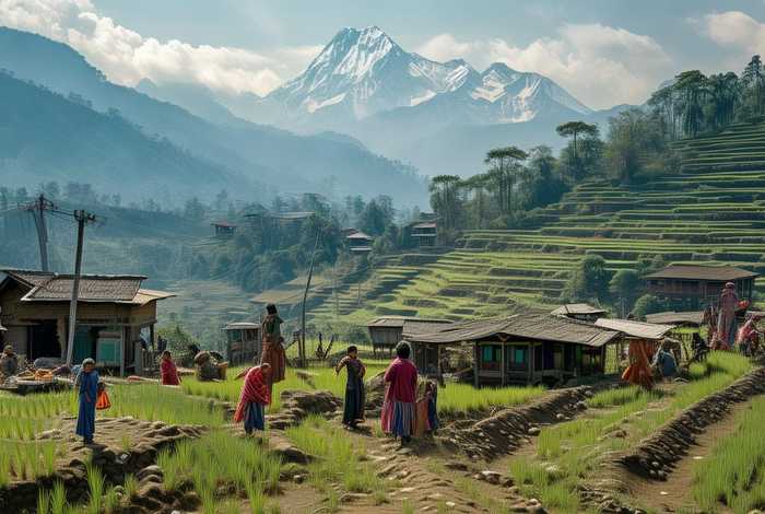 尼泊尔农村生活水平、尼泊尔农村生活水平高吗