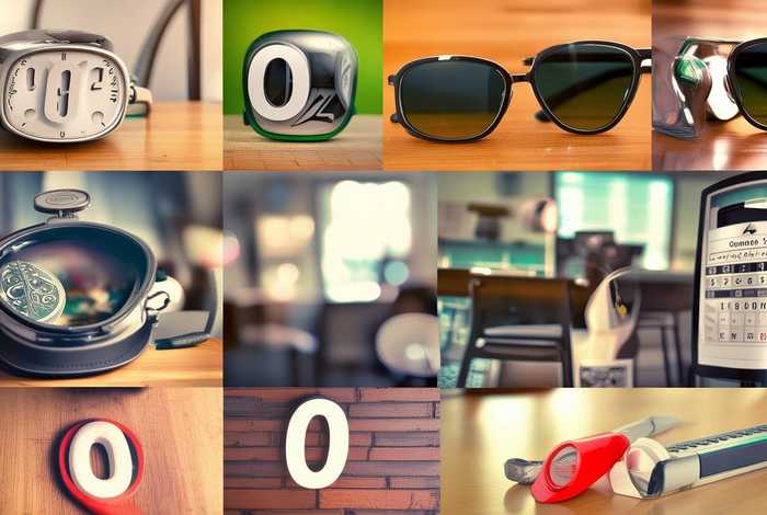 生活中有数字0的物品图片，生活中有数字0的物品图片大全