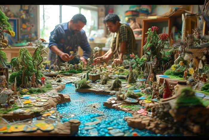 生活景观主题手工怎么做（生活景观主题手工怎么做好看）