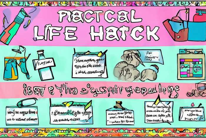 生活中的小窍门手抄报简单又漂亮六年级上册综合实践 六年级综合实践生活中的小窍门教学反思