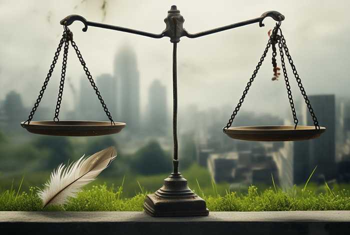 生活的天平总在理想与现实间摇摆什么意思 - 生活就像天平一边放什么一边有什么