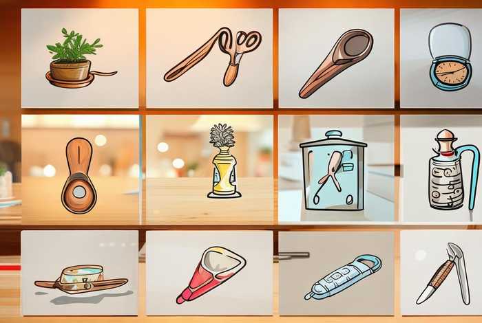 生活工具用品简笔画大全；生活工具用品简笔画大全图片