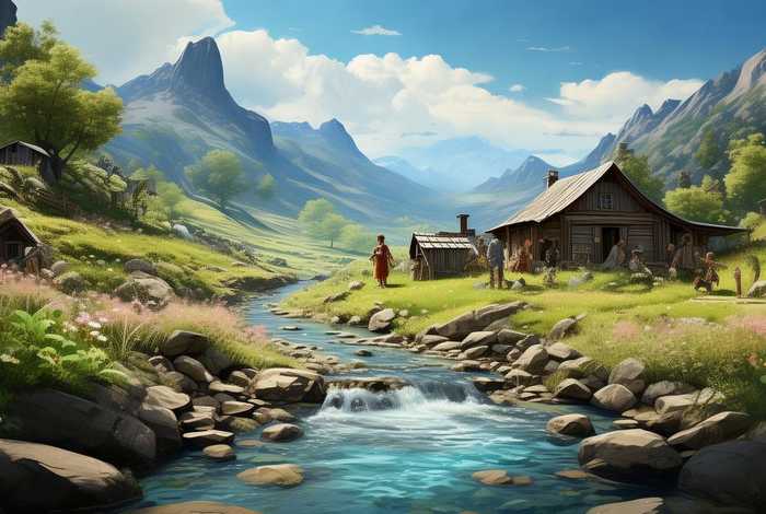 世外桃源生活的句子怎么写 世外桃源生活的句子怎么写的