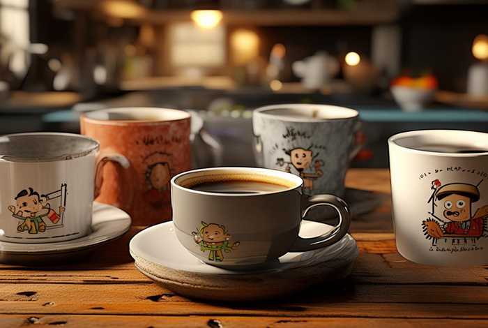 生活就像一杯苦咖啡笑话；生活就像一杯苦咖啡笑话图片