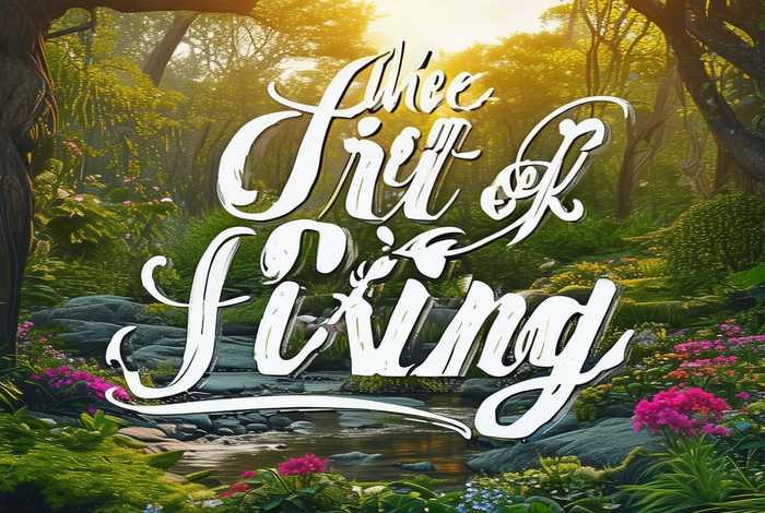 生活的艺术字体、生活的艺术字体设计