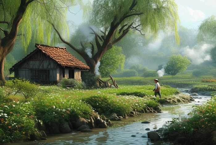 什么样的田园生活；什么样的田园生活四字成语