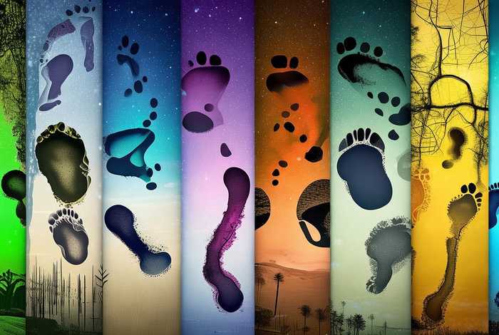 生活的足迹记录；记录我的生活足迹