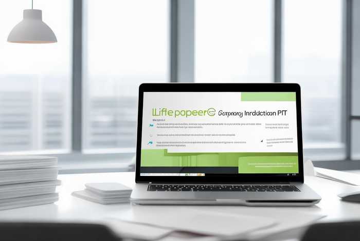 生活用纸企业简介模板PPT 生活用纸企业简介模板ppt