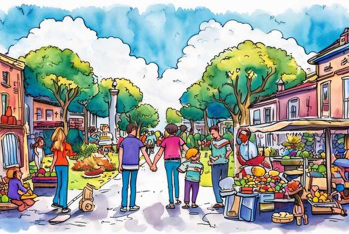 生活景象手绘图 生活景象手绘图怎么画