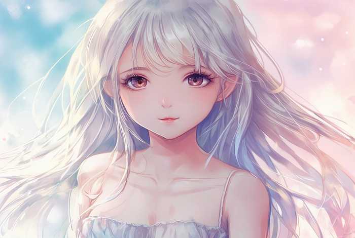 清纯女生照片壁纸 清纯女生照片壁纸动漫