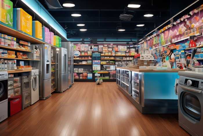 生活电器店铺实体图，生活电器店铺实体图片