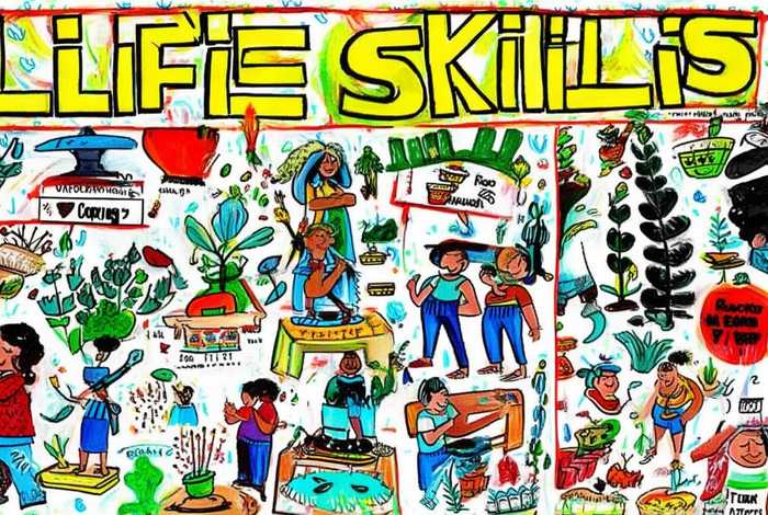 生活本领大手抄报 - 生活本领大手抄报内容