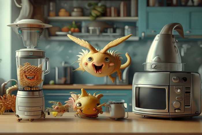 生活日用品创意图画、生活日用品创意图画图片