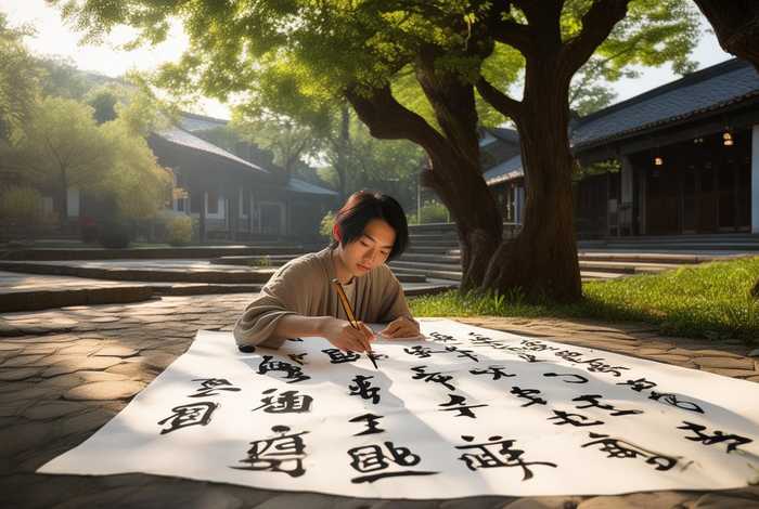 描写校园生活的古诗；描写校园生活的古诗七言绝句硬笔书法