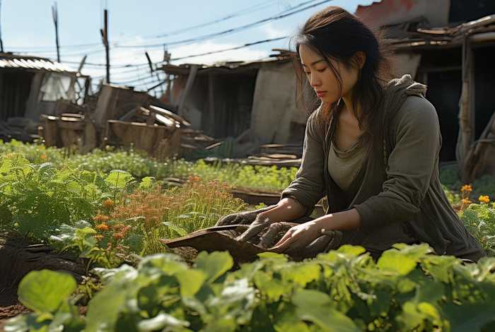 末世之平淡生活江芷；末世种田之平淡生活