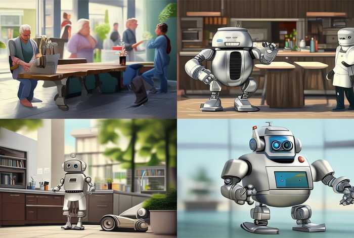生活中的机器人有哪些图片；生活中的机器人有哪些图片大全