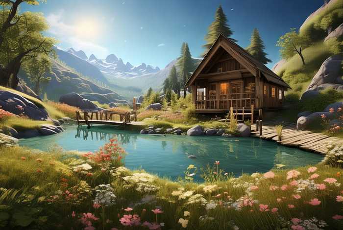 世外桃源生活的句子简短，世外桃源生活的句子简短一点