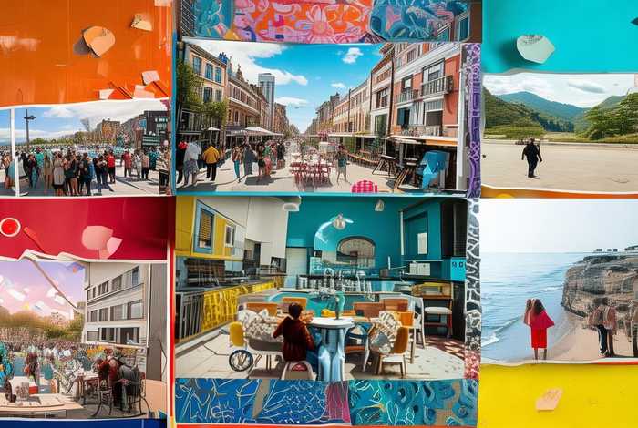 生活场景创意拼贴画 生活场景创意拼贴画怎么画