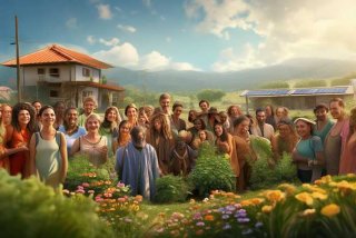 人民群众对美好生活的向往图片 人民群众对美好生活的向往就是我们的奋斗目标图片