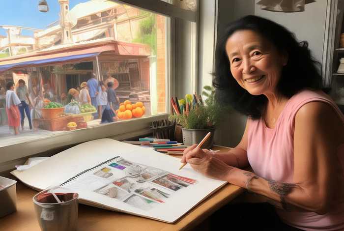 生活场景速写素材 生活场景速写素材9级图片