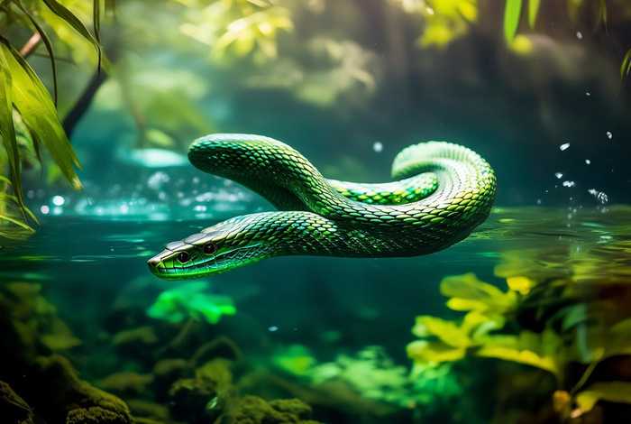 生活在水里的蛇、生活在水里面的蛇