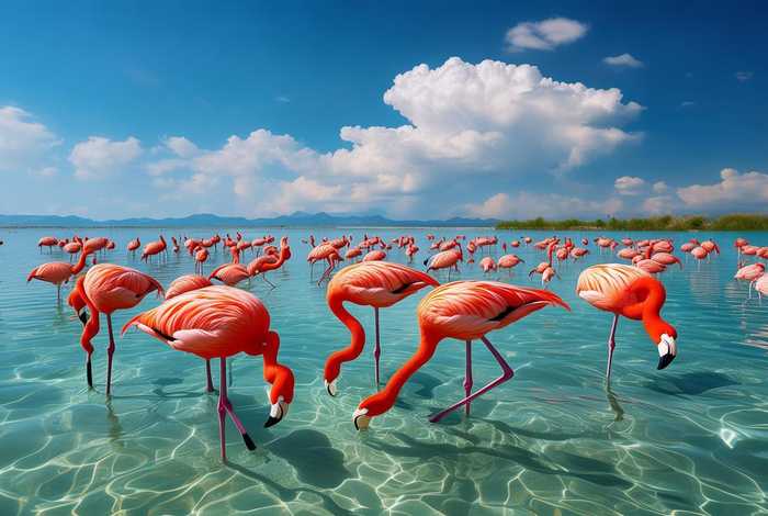 南湖火烈鸟习性，火烈鸟栖息在什么湖