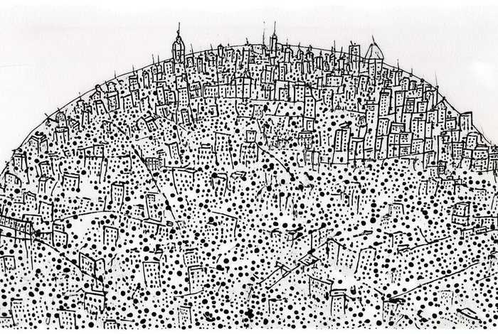 生活中的点元素构成图片（生活中的点元素构成图片简笔画）