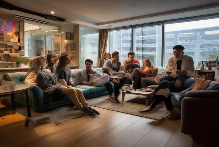 深圳男女合租的生活，深圳男女合租的生活场所