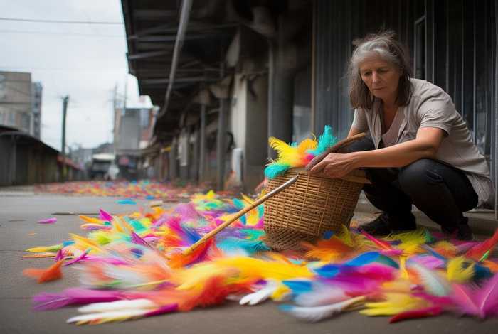 生活真是一地鸡毛,捡起来太轻,丢掉了又感觉啥也没有 - 生活是一地鸡毛,也要捡起来做个鸡毛掸子