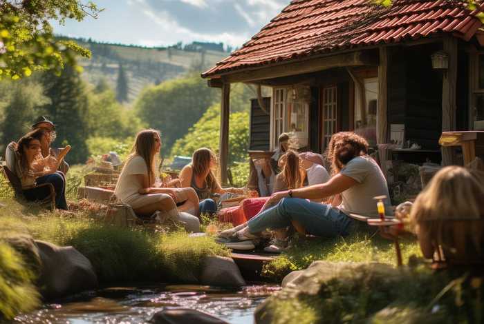 惬意的乡村生活 - 惬意的乡村生活的朋友圈