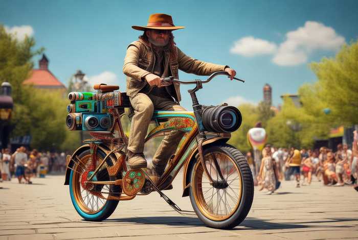 生活摄影师变身帝骑 做生活的摄影师