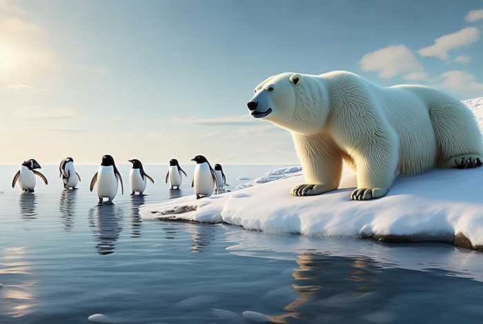 企鹅和北极熊都生活在地球的北极(企鹅和北极熊都生活在地球的北极吗) 企鹅和北极熊都生活在地球的北极(企鹅和北极熊都生活在地球的北极吗)