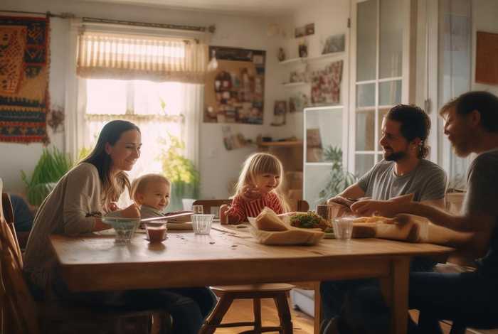 描写家庭作文300字；描写家庭的作文300字