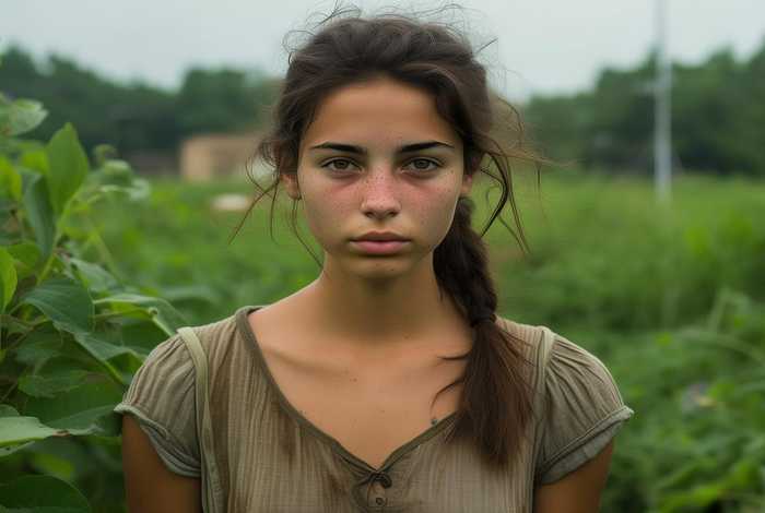生活素颜照农村风景，农村素颜照女生普通人