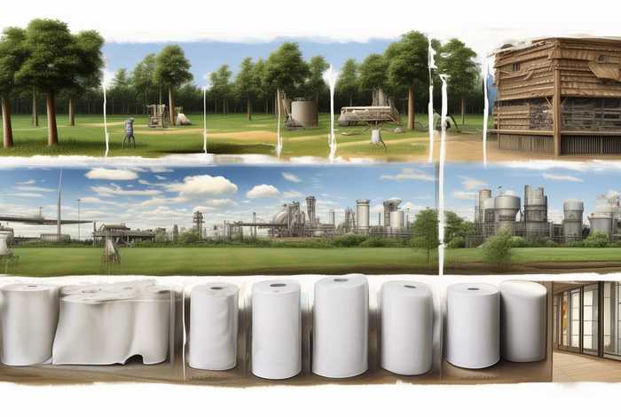 生活用纸生产工艺流程简介；生活用纸生产工艺流程简介图