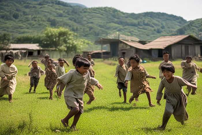 农村儿童生活描述 - 农村儿童生活描述简短