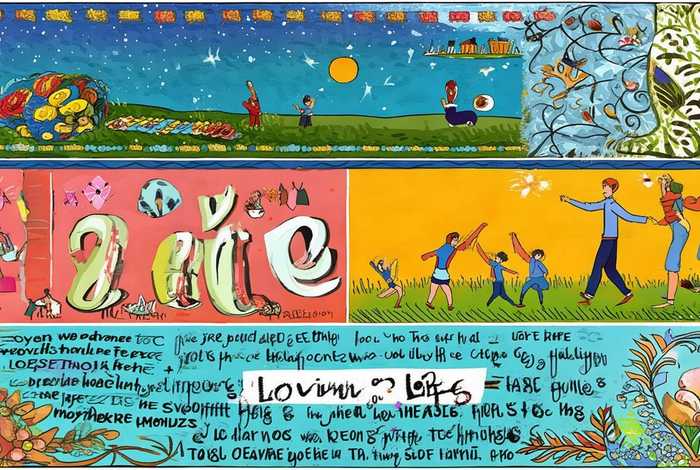 热爱生活手抄报模板 - 热爱生活手抄报模板图片