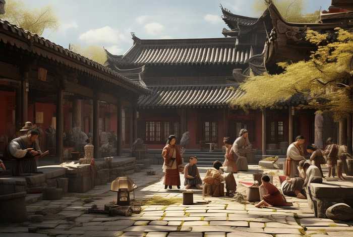 秦朝的生活 秦朝生活在北向户一带的是