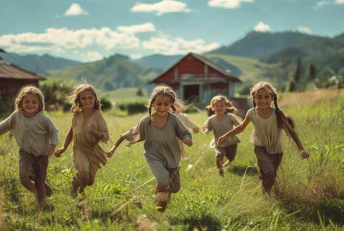 农村儿童生活日常短视频 农村小孩的日常生活 视频