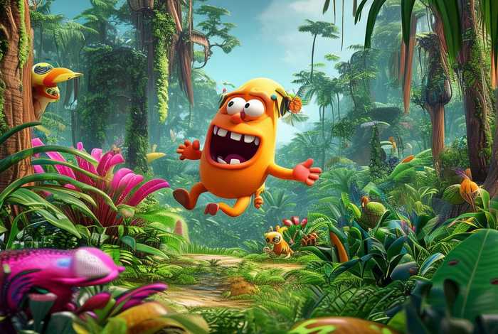 热带雨林的爆笑生活阿布壁纸；热带雨林的爆笑生活 阿布表情包