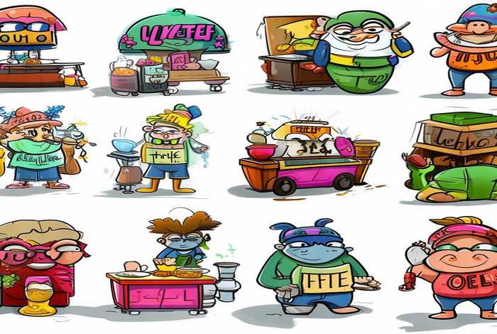 生活字体卡通图片 生活字体卡通图片大全