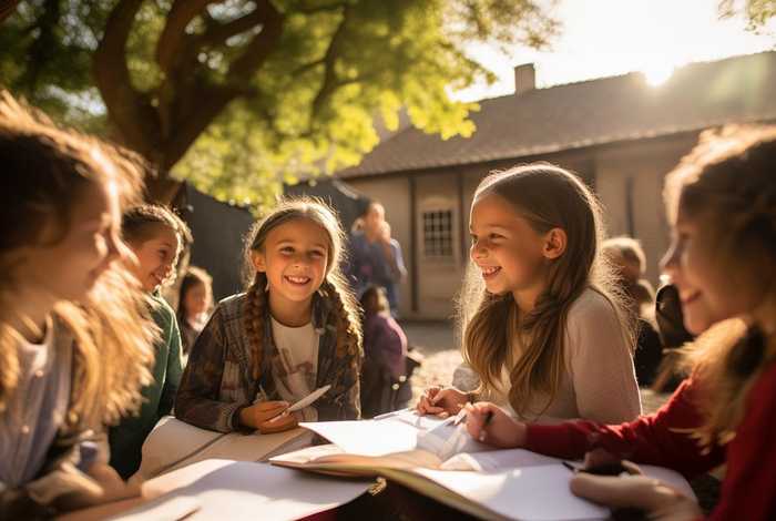 描写学校生活的优美段落，描写学校生活的优美段落摘抄